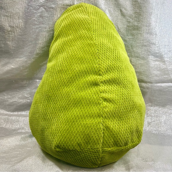 Avocado Pillow with Smiley Face - Picture 2 of 6